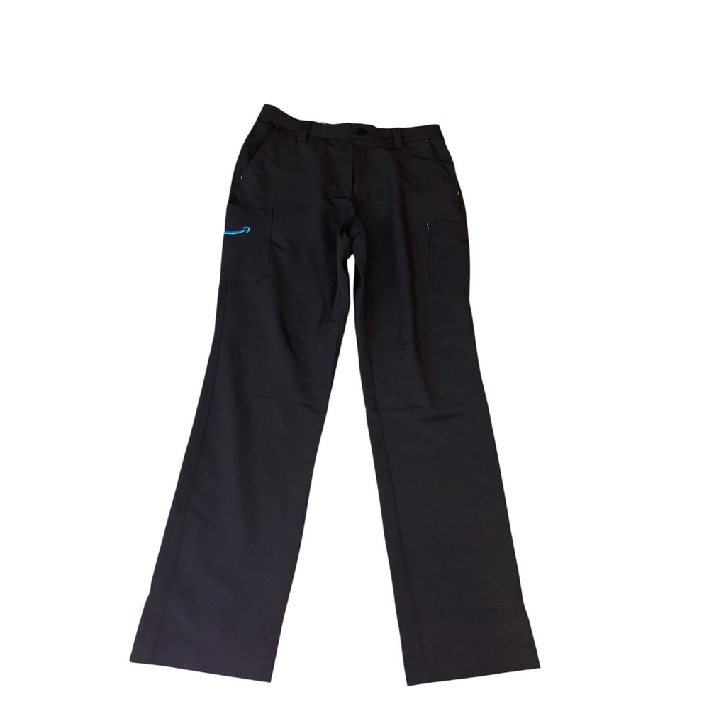 Amazon Luly Yang Cargo Work‎ Pants Mens M Black Uniform Utility Techwear Pants